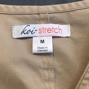 Koi Scrub Top Stretch